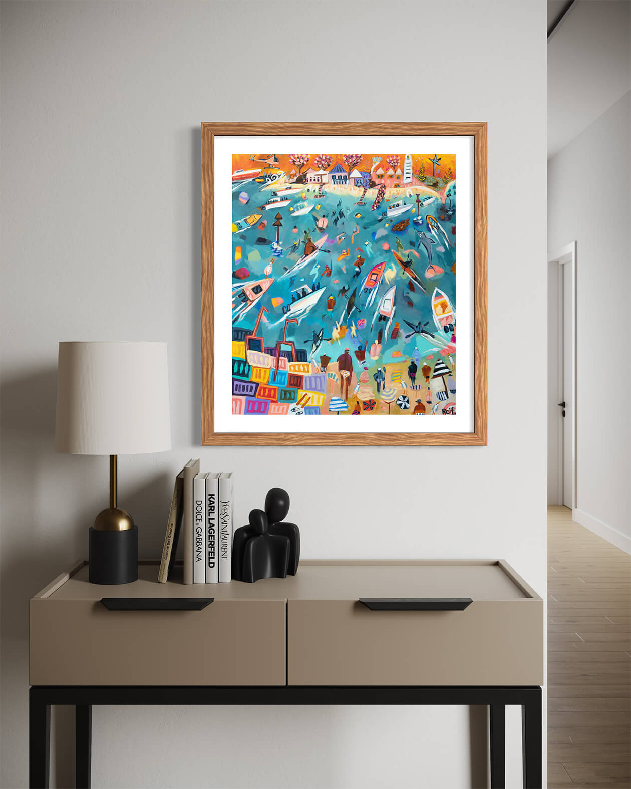 Port to Pub - Limited Edition Paper Print