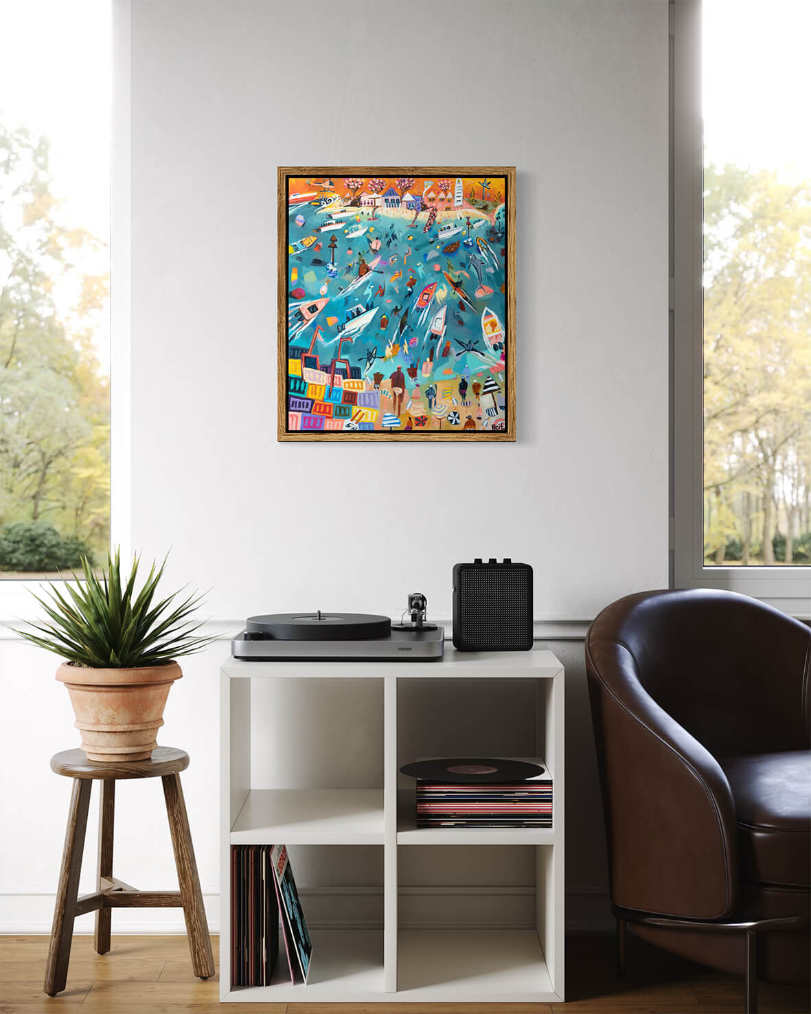 Port to Pub - Canvas Print